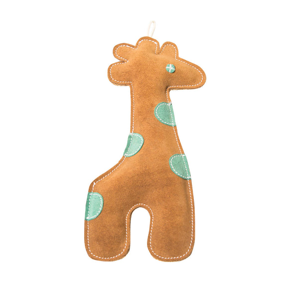 Natural suede leather toyScooby Giraffe