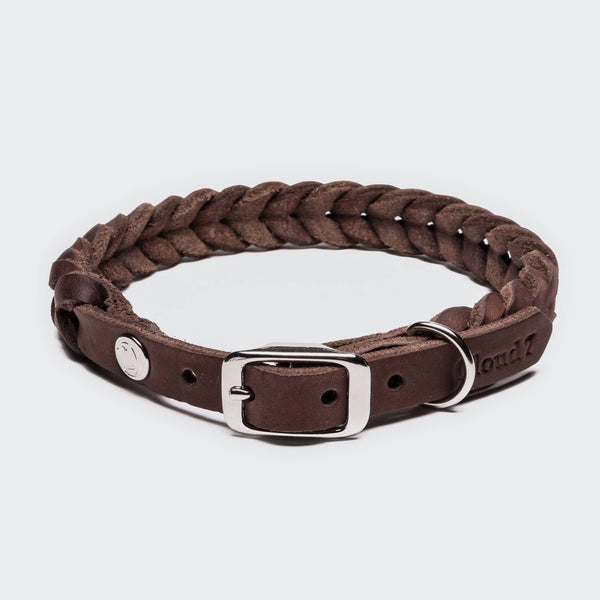 Hundehalsband Central Park Saddle Brown